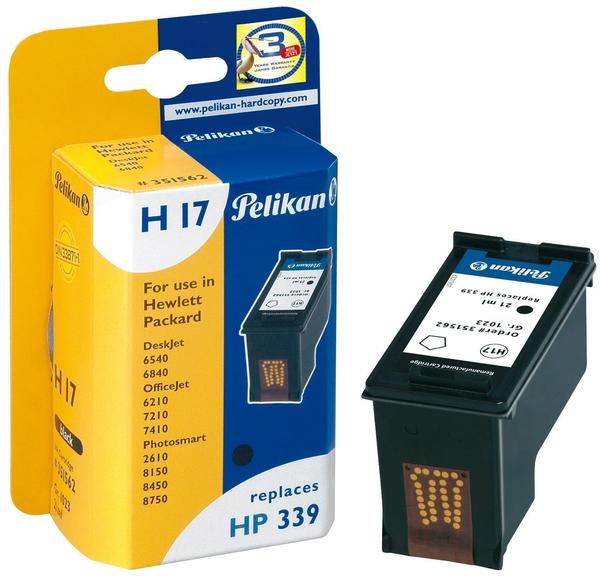 Pelikan Printing Pelikan H17 ersetzt HP 339 schwarz (351562)