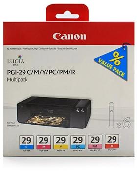 Canon PGI-29 Multipack 6-farbig (4873B005)