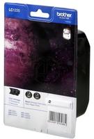 Tintenpatrone LC-1220BK Twin Pack f&uuml;r Brother Drucker, schwarz, f&uuml;r ca. 300 Seiten
