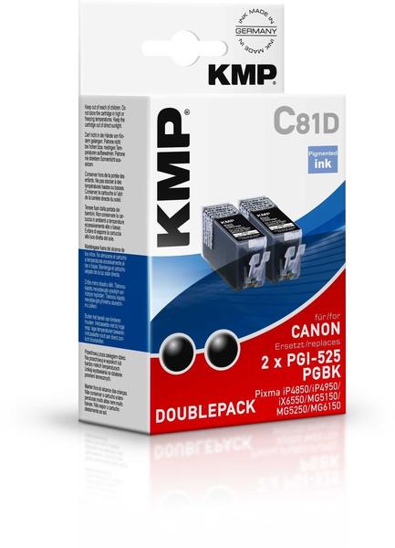 KMP C81D ersetzt Canon PGI-525PGBK schwarz (1513,0021)