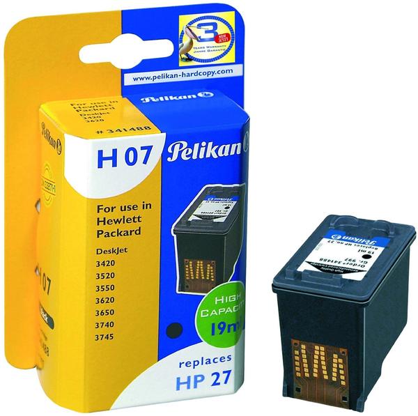 Pelikan H07 ersetzt HP 27 schwarz (341488)