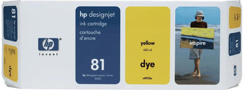 HP Nr. 81 gelb (C4933A)