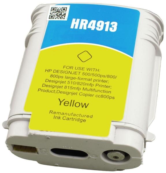 Ampertec kompatibel zu HP 82 gelb (C4913A)