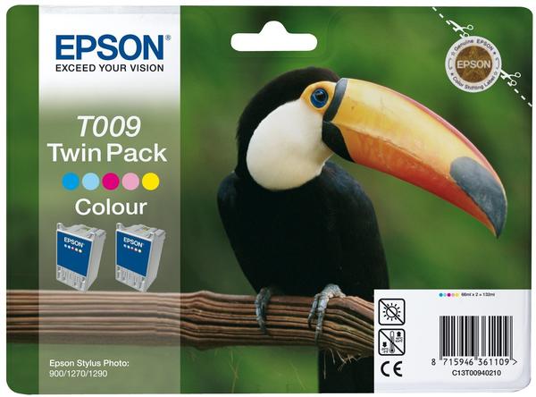 Epson T009 Multipack 5-farbig Doppelpack (C13T00940210)
