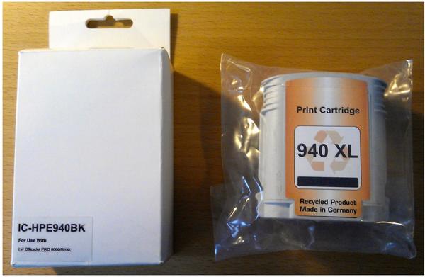 kompatible Ware kompatibel zu HP 940XL schwarz (C4906AE)