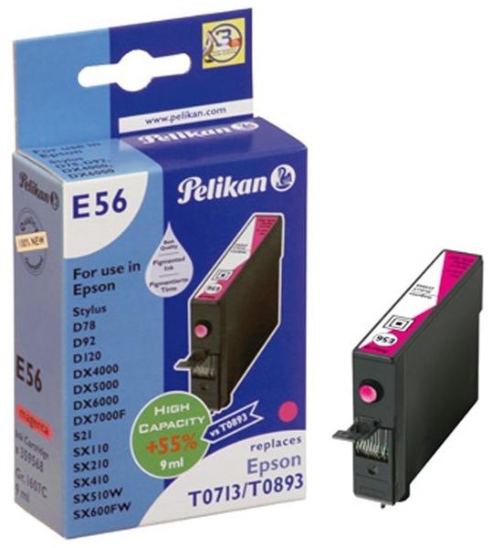 Pelikan Printing Pelikan E56 ersetzt Epson T0713 magenta (359568)
