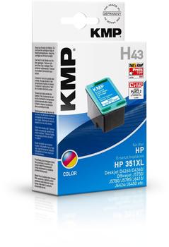 KMP H43 ersetzt HP 351XL color