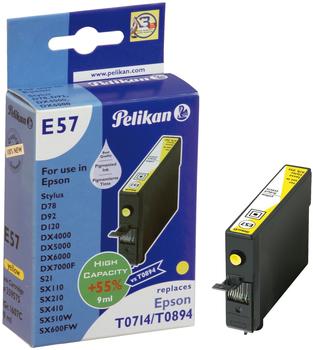 Pelikan E57 kompatibel zu Epson T0714 gelb