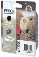 Multipack Kompatibel zu Epson C13T06114010 / T0611 enth&auml;lt 10x Tintenpatrone