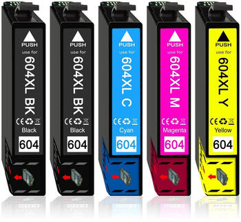 Druckerparadies ersetzt Epson 604XL 5er Pack