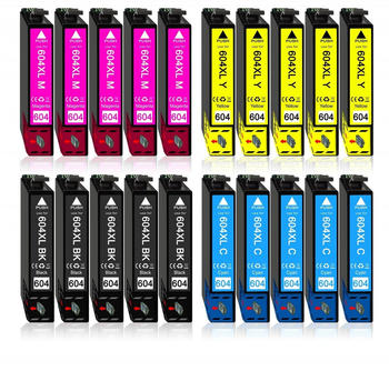 Druckerparadies ersetzt Epson 604XL 20er Pack