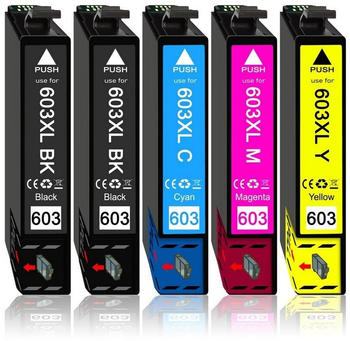 Druckerparadies ersetzt Epson 603XL 5er Pack