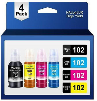 HALLOLUX ersetzt Epson 102 4er Pack