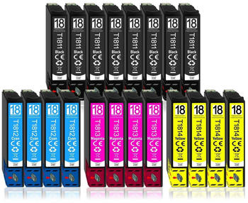 Druckerparadies ersetzt Epson 18XL 20er Pack