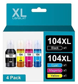 LOFBLAT ersetzt Epson 104XL 4er Pack