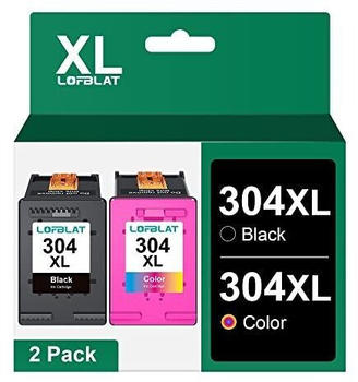 LOFBLAT ersetzt HP 304XL schwarz + color