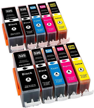 ESMOnline ersetzt Canon PGI-525 / CLI-526 10er Pack