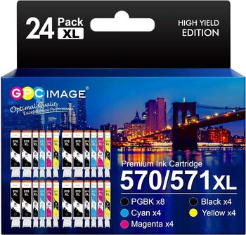 GPC Image ersetzt Canon PGI-570XL / CLI-571XL 24er Pack
