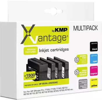KMP Xvantage ersetzt HP 953XL 4er Pack
