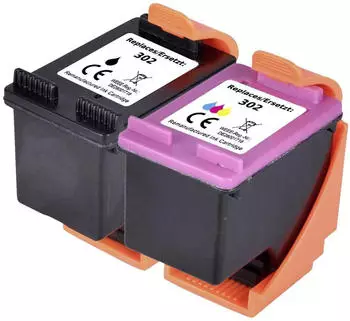 Renkforce ersetzt HP 302 schwarz + color