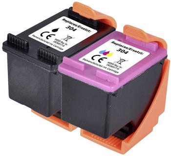 Renkforce ersetzt HP 304 schwarz + color
