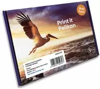 Pelikan PromoPack P55, Schwarz, Cyan, Magenta, Gelb, 4 St&uuml;ck(e), Multipack