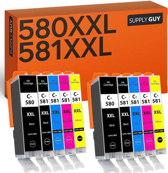 Supply Guy ersetzt Canon PGI-580XXL / CLI-581XXL 10er Pack