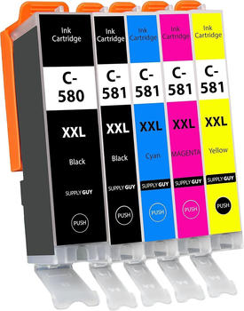 Supply Guy ersetzt Canon PGI-580XXL / CLI-581XXL 5er Pack