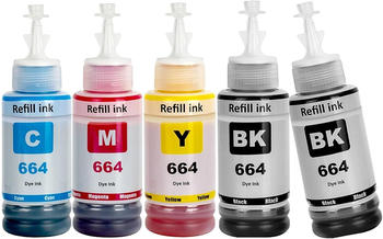 SHUOLEI ersetzt Epson 664 5er Pack
