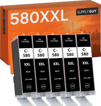 Supply Guy ersetzt Canon PGI-580XXL schwarz 5er Pack