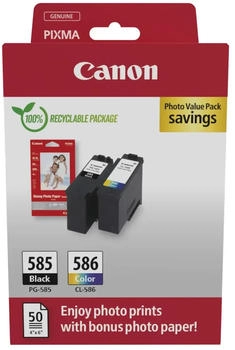 Canon PG-585 / CL-586 Photo Value Pack