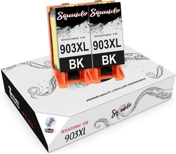 Squuido ersetzt HP 903XL schwarz Doppelpack