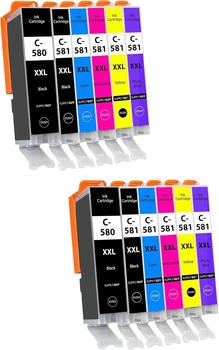 Supply Guy ersetzt Canon PGI-580XXL / CLI-581XXL 12er Pack