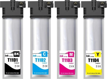 SHUOLEI ersetzt Epson T11D1/T11D2/T11D3/T11D4 4er Pack