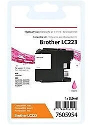 Viking LC223M Kompatibel Brother Tintenpatrone Magenta (7605954)