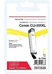 Viking CLI-551Y XL Kompatibel Canon Tintenpatrone Gelb (5973328)