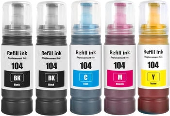 SHUOLEI ersetzt Epson 104 5er Pack