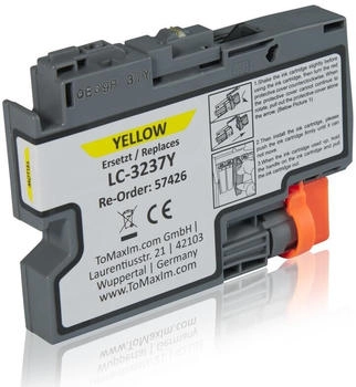 ToMax Kompatibel zu Brother LC-3237 Y Patrone Gelb
