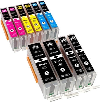 ESMOnline ersetzt Canon PGI-550/CLI-551 10er Pack