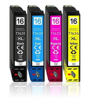 Druckerparadies ersetzt Epson 16XL 4er Pack