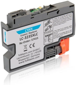 ToMax Kompatibel zu Brother LC-3235 XL C Cyan