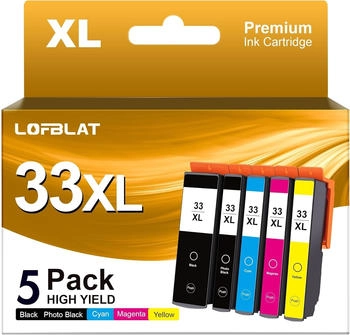 LOFBLAT ersetzt Epson 33XL 5er Pack