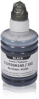 ToMax Kompatibel zu Epson C 13 T 03R140 / Epson 102 Patrone Schwarz