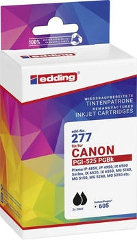edding ersetzt Canon PGI-525 black (Text) Doppelpack (18-277-01)