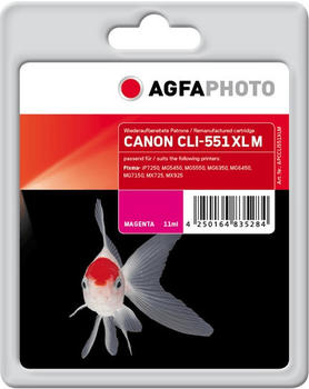 AgfaPhoto APCCLI551XLM ersetzt Canon CLI-551XL magenta