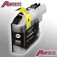 Ampertec Kompatible Druckerpatrone ersetzt Brother LC-123BK &middot; Schwarz (858040034)