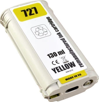 Ampertec Kompatible Druckerpatrone ersetzt HP 727 (B3P21A) &middot; Gelb (991033)