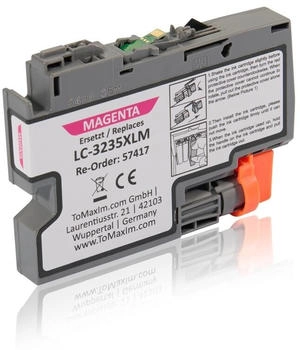 ToMax Kompatibel zu Brother LC-3235 XL M Magenta