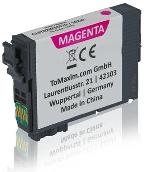 ToMax Kompatibel zu Epson C 13 T 02W34010 / Epson 502xl Magenta