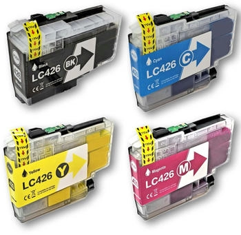 Gigao LC-426 Kompatibel Tintenpatronen Set für Brother MFC-J4340DW (4er Pack BCMY) (MFCJ4340DW-LC426-SET)